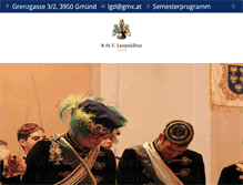 Tablet Screenshot of leopoldina.gmuend.at